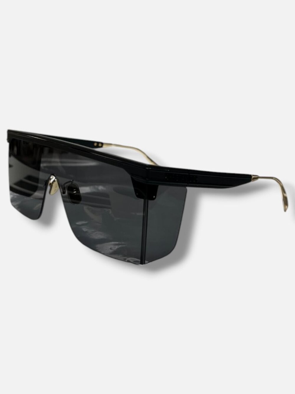 Dior Men's Black DiorClub M1U Mask Sunglasses 00-0-130